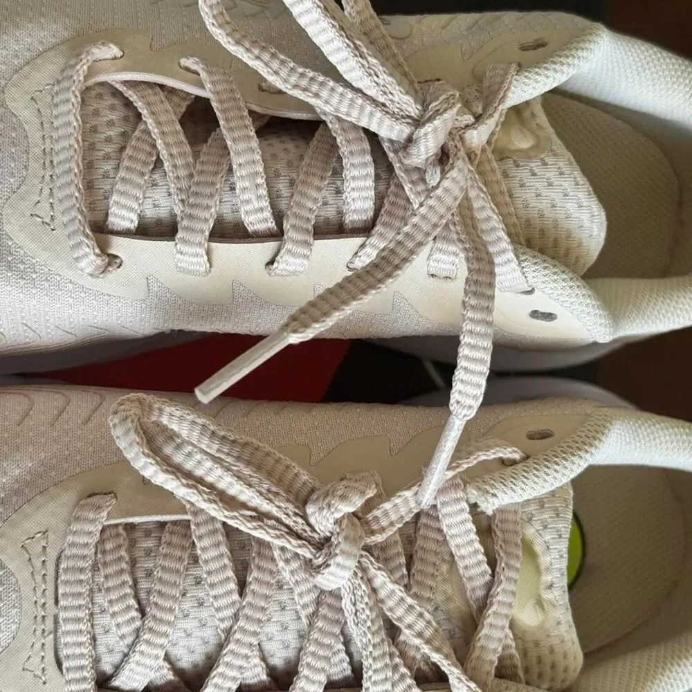 Nike Women's Cream and White Trainers